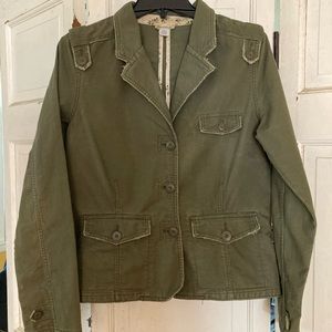 Old Navy Utility Jacket Olive Green